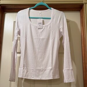 Classic White Long Sleeve Tee